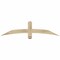 Ekena Millwork Bellingham Rough Sawn Timber Gable Bracket, Douglas Fir, 60"W x 15"H x 2"D x 4"F, 6/12 Pitch GBW060X15X0204BEL00RDF - alternate 1
